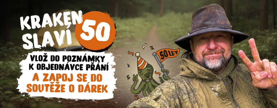 Krakenova padesátka - 50 dní akcí z JuBö Bushcraft