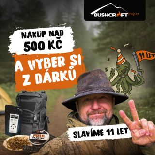 11 let jsme testovali vybavení v lese, abyste vy nemuseli. (Někdo tomu říká „pracovní doba“, my tomu říkáme „nemusí to být...